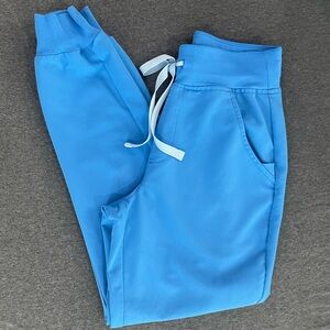 FIGS Capri Blue Scrub Pants